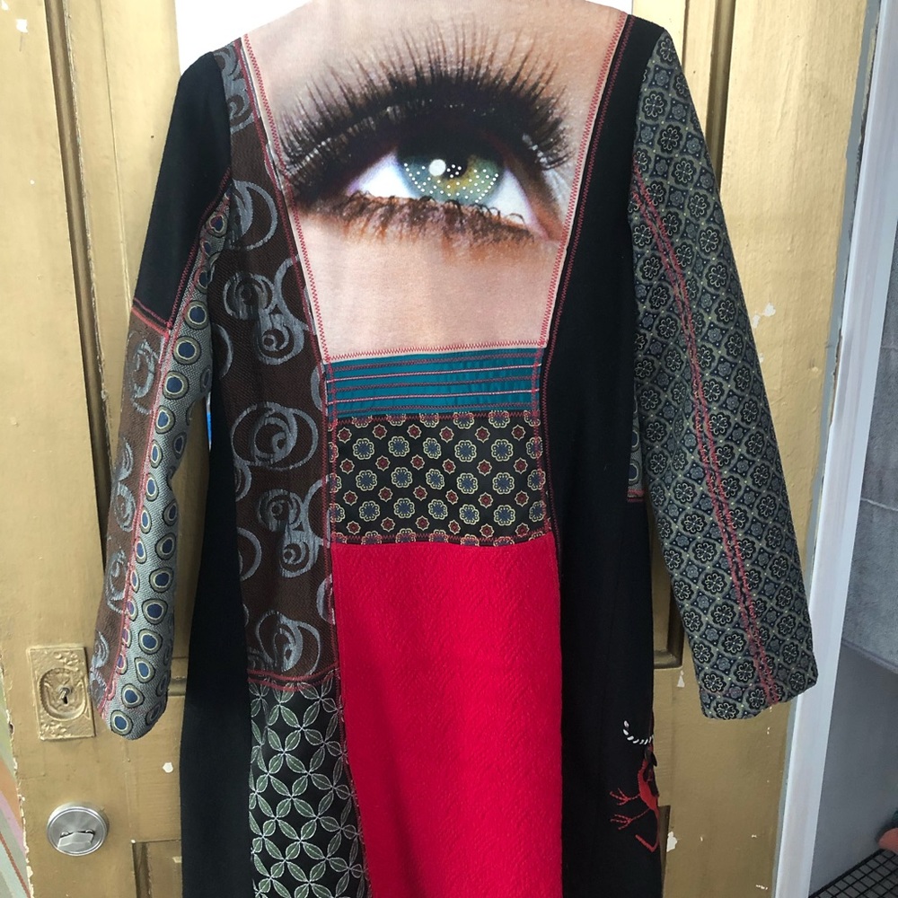 Desigual. Colorful winter/ fall coat.